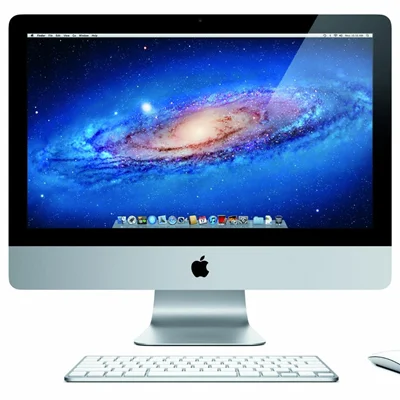 آل این وان اپل آی مک Apple iMac A1311 پشت نقره ای با ست موس و کیبورد